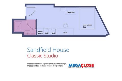 undefined, Flat 111, Sandfield House, 5 Mansfield Road, Nottingham, NG1 3FB