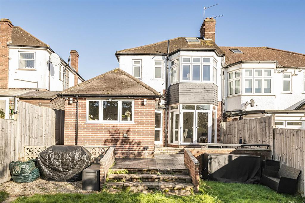 Rear elevation only: