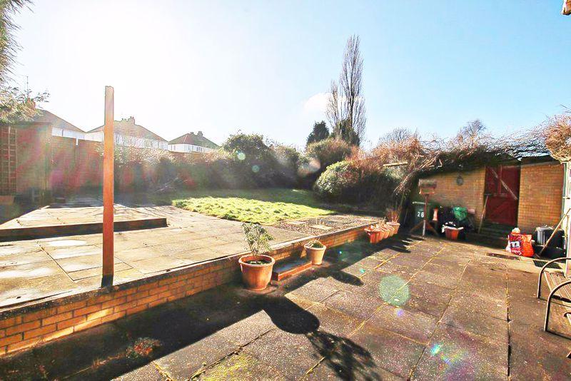 Rear garden