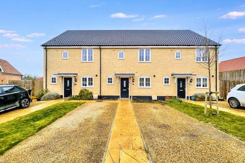 2 bedroom terraced house for sale, Drury Close, Onehouse, Stowmarket, IP14