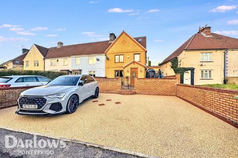 4 bedroom end of terrace house for sale, Poplar Road, Pontypridd