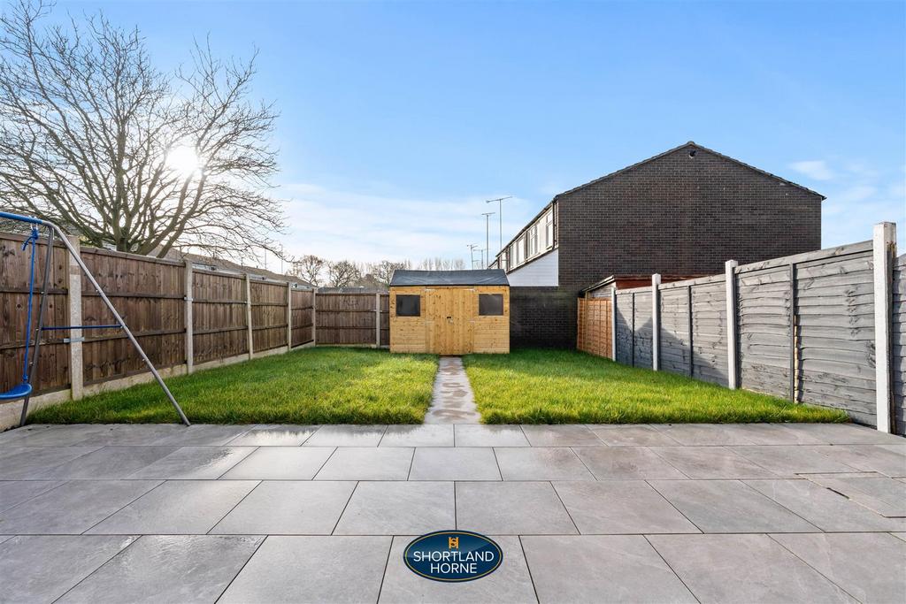 Rear garden