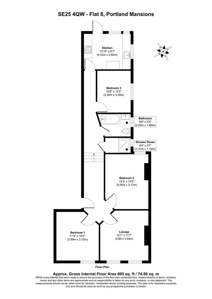 Vv747058 - se25 4qw - floor plan aeedg jpg
