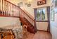 Dining area and staircase to lounge
