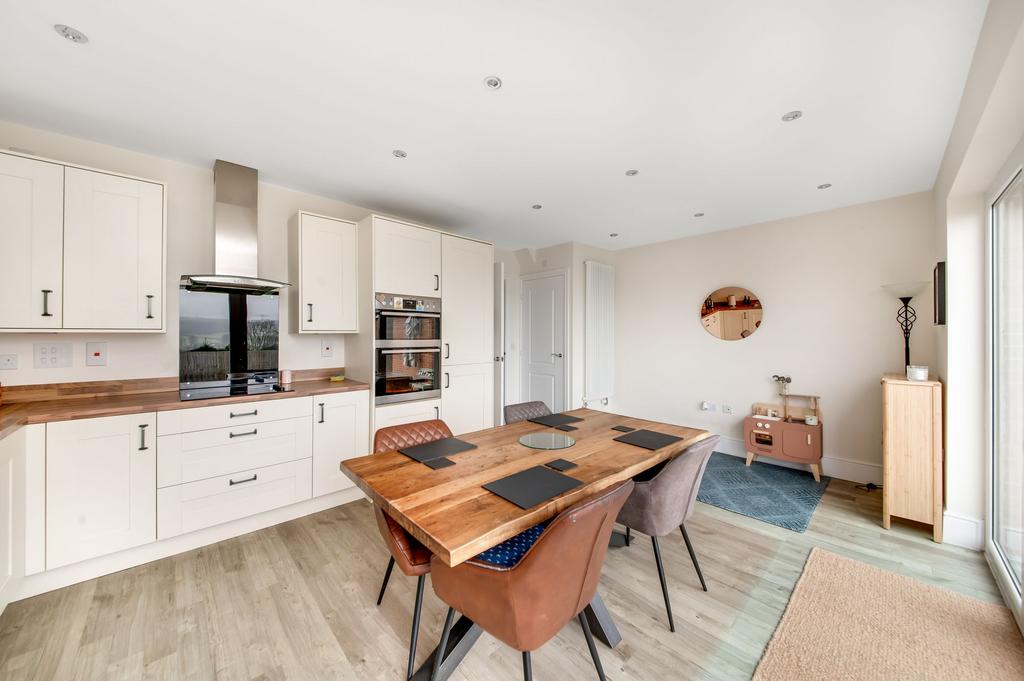 Open plan dining kitchen