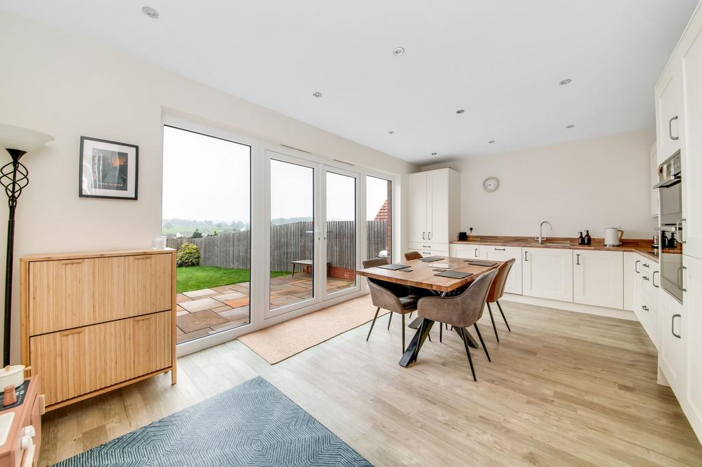 Open plan dining kitchen