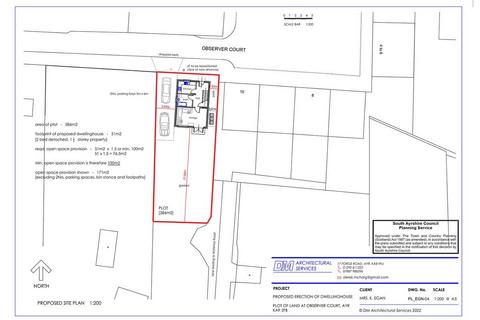 Plot for sale, Prestwick, Ayrshire KA9