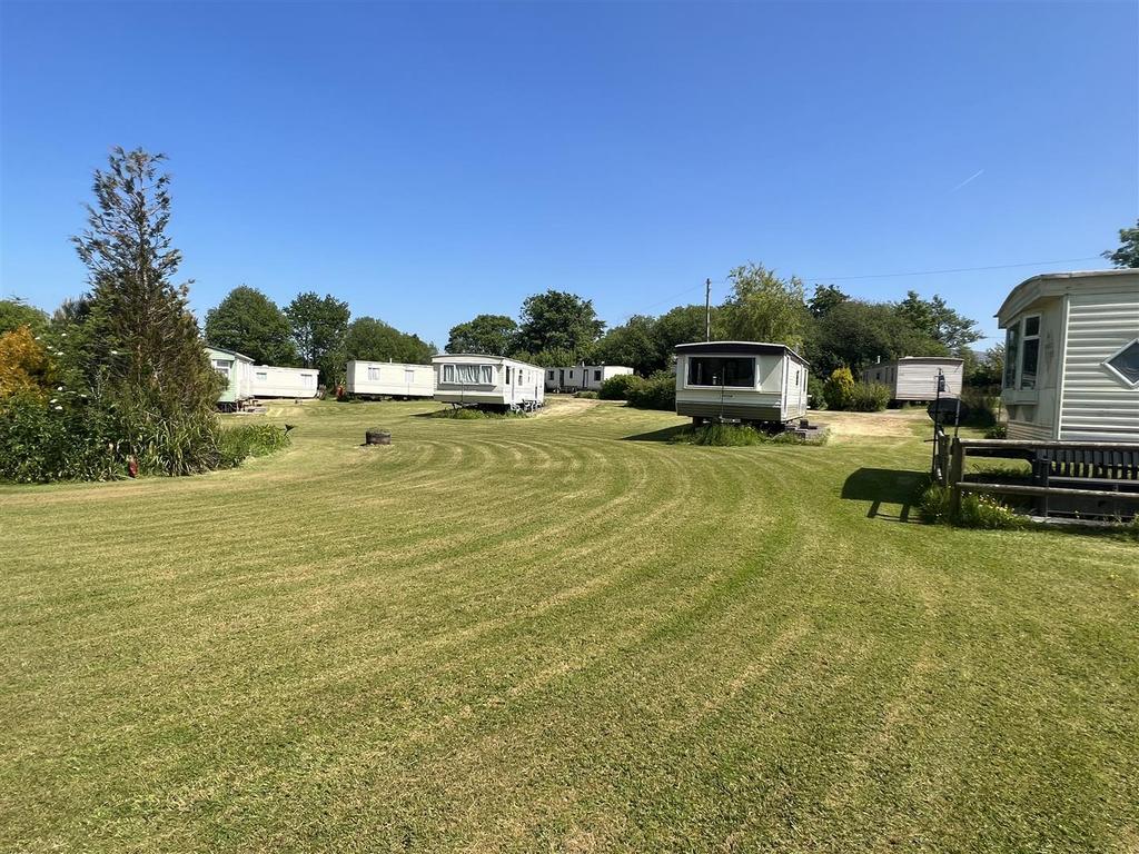 The site static caravan park