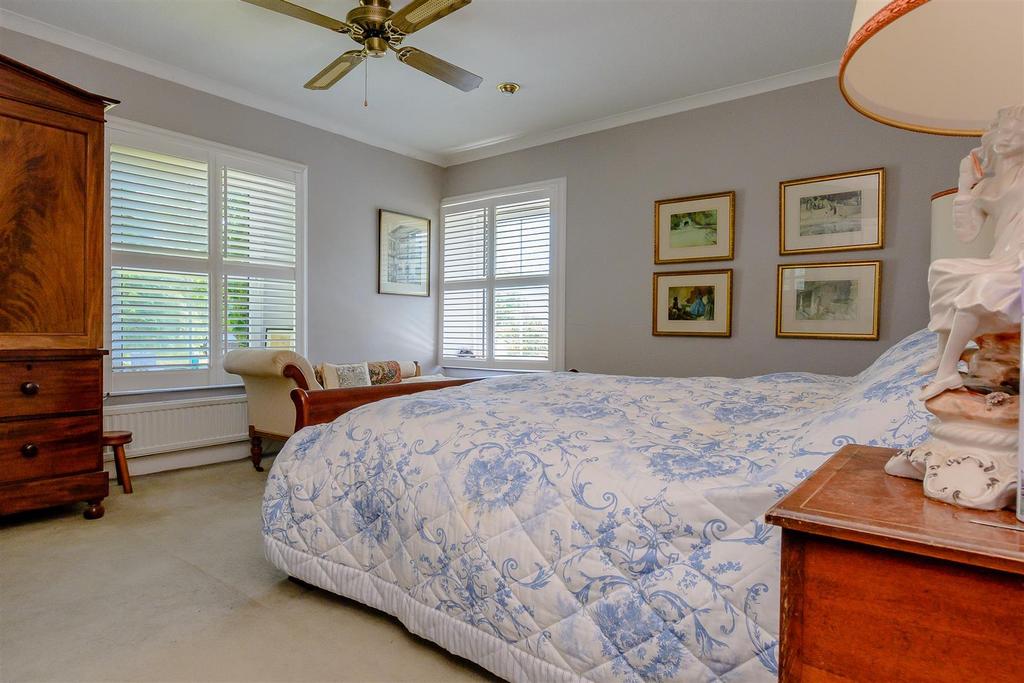 Master bedroom suite