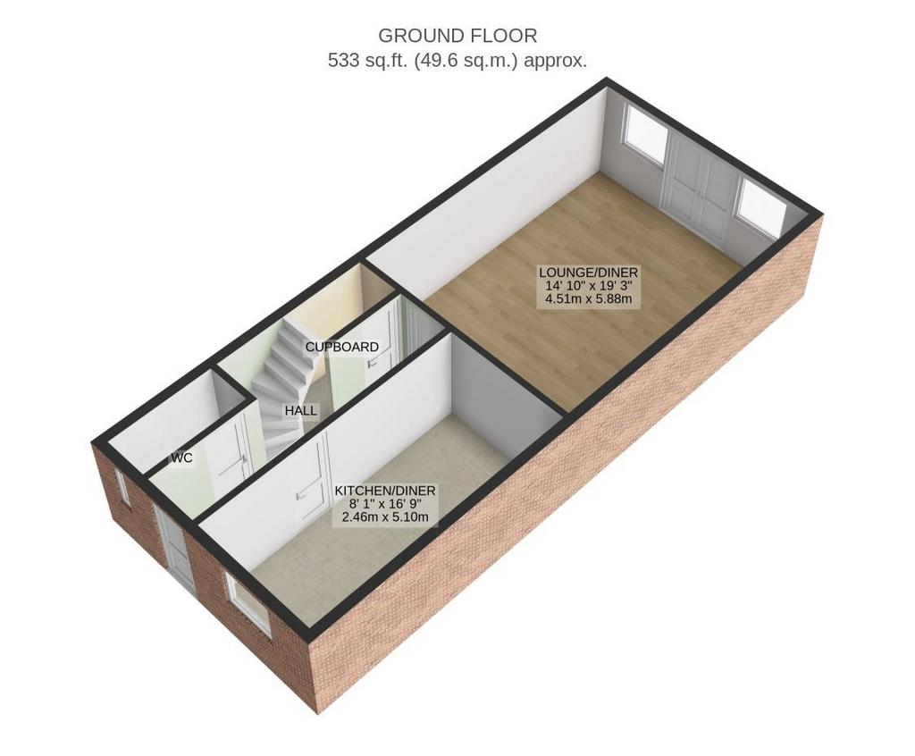 Ground Floor Plan .