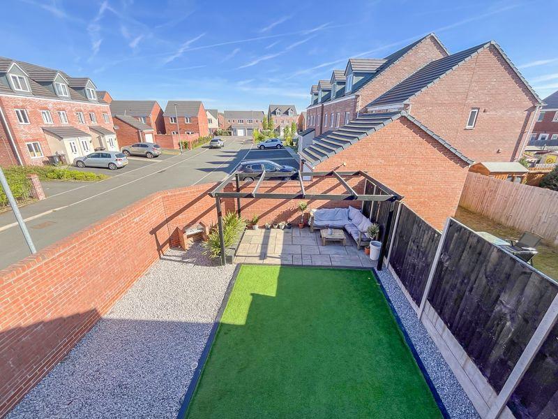 Rear garden
