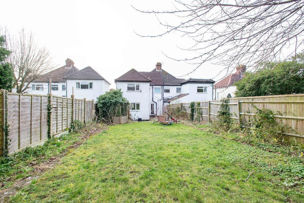 Rear of property
