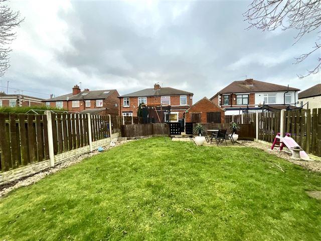 Rear gardens