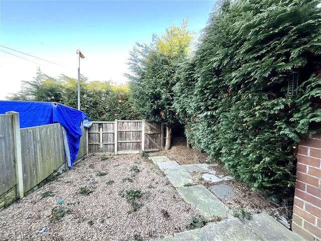 Rear garden