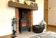 Feature Fireplace With Inset Log Burner 565