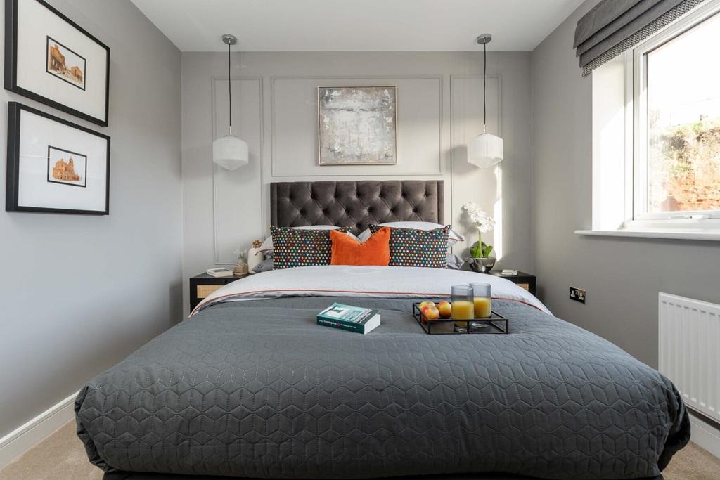 The second double bedroom is the ideal guest...