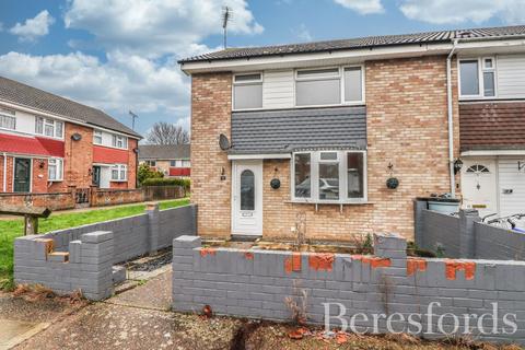 3 bedroom end of terrace house for sale, Beadle Close, Witham, CM8