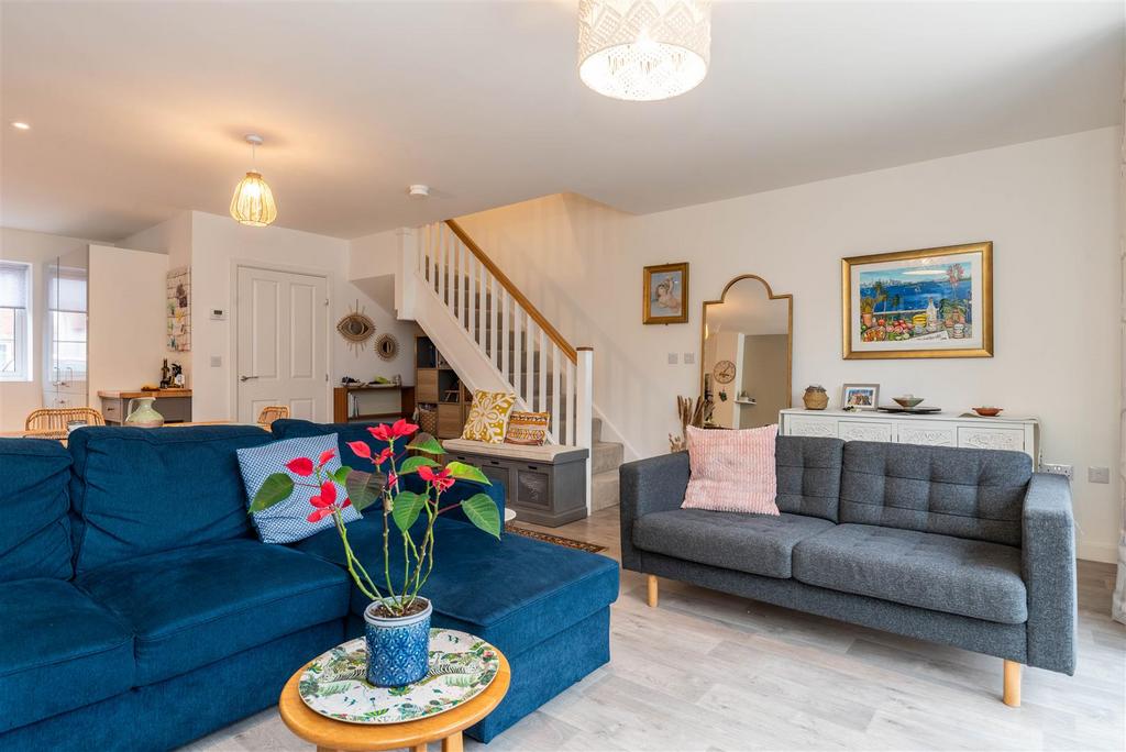 Open plan living space