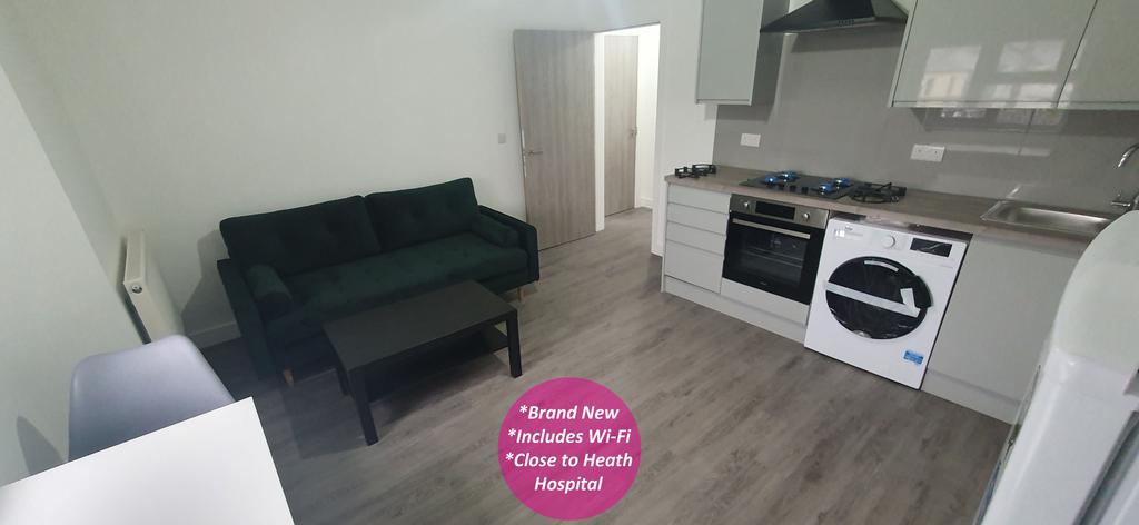 1 BED FLAT for Rent - Flat 4, 304 Whitchurch Road, Gabalfa, Cardiff. CF14 3NF - View 3