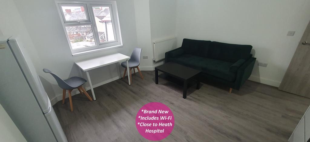1 BED FLAT for Rent - Flat 4, 304 Whitchurch Road, Gabalfa, Cardiff. CF14 3NF - View 5