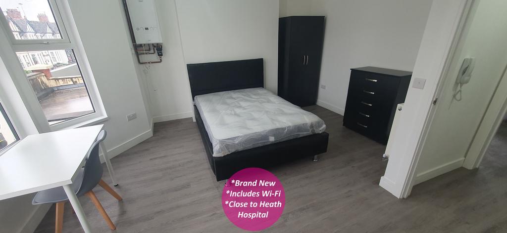 1 BED FLAT for Rent - Flat 4, 304 Whitchurch Road, Gabalfa, Cardiff. CF14 3NF - View 6