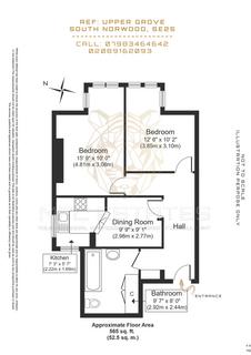 2 bedroom flat for sale, Upper Grove, London SE25