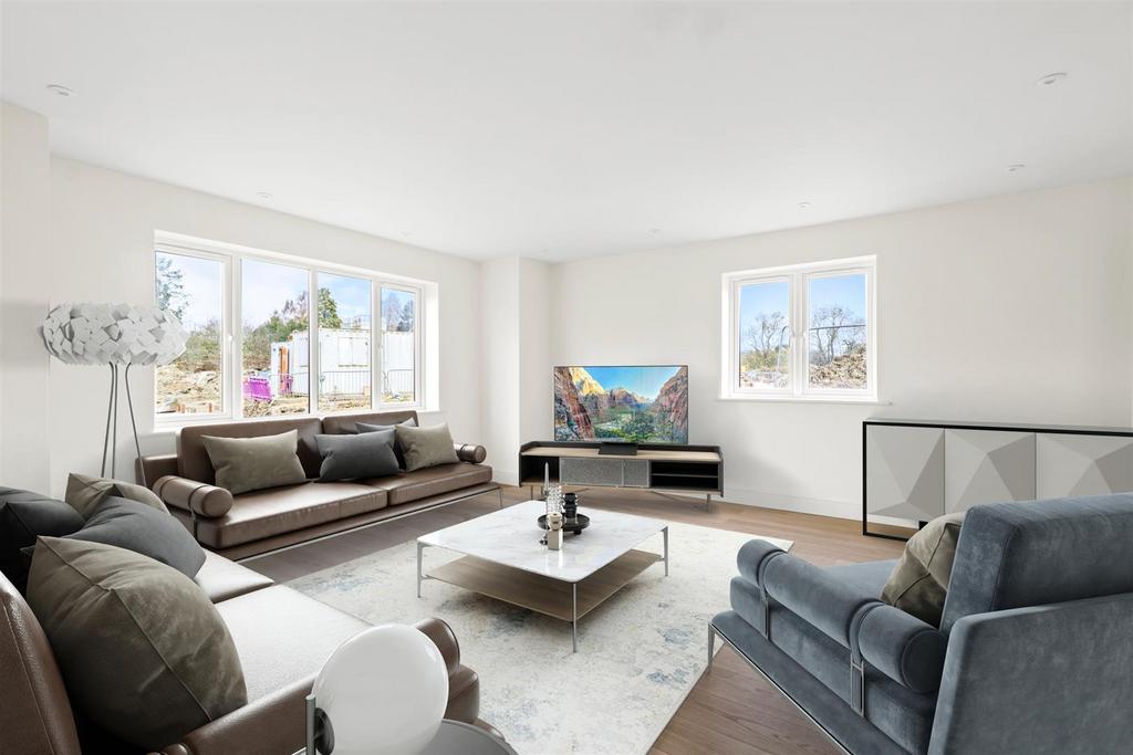 Lounge virtual staging