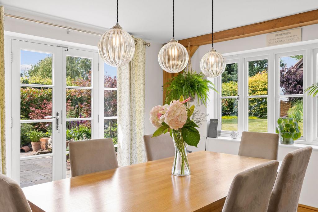 Dining room view