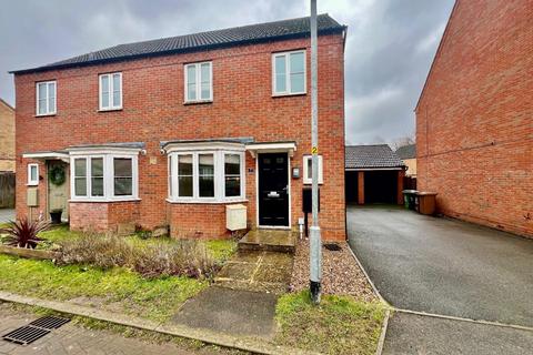 3 bedroom semi-detached house for sale, Dewar Close, Corby