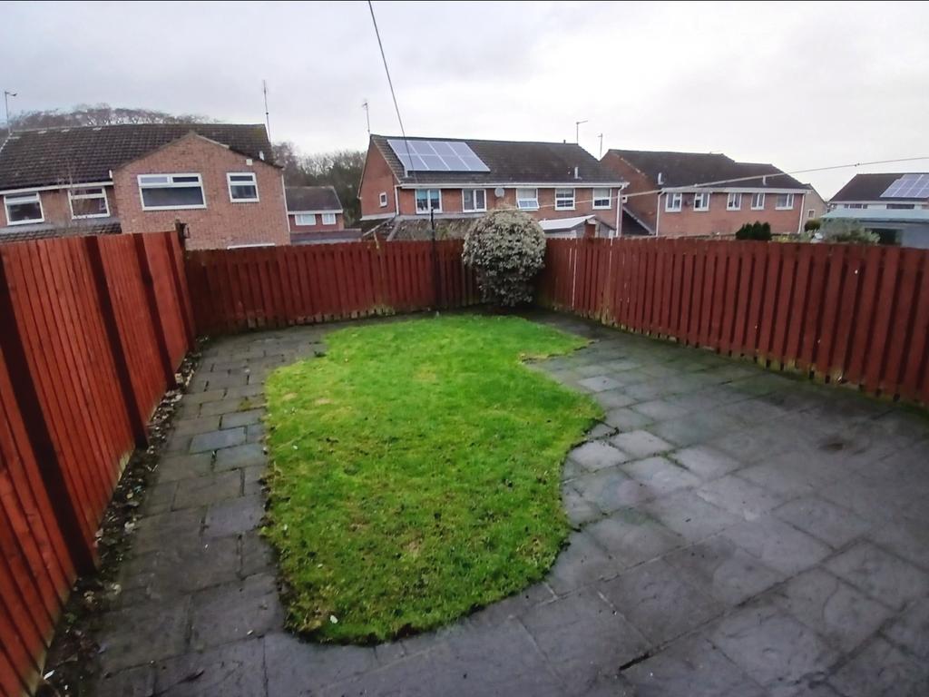 Rear garden