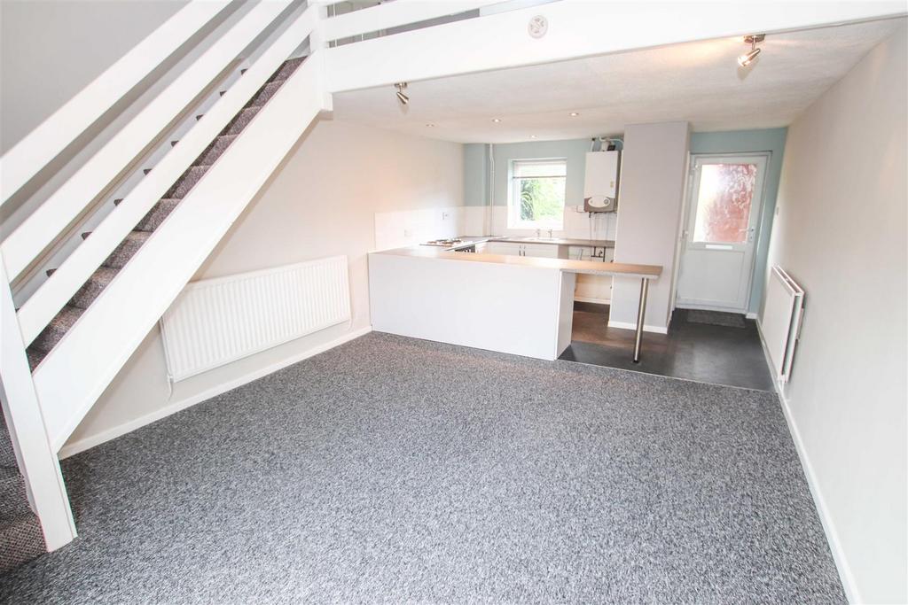 Open plan fitted kitchen / lounge / diner