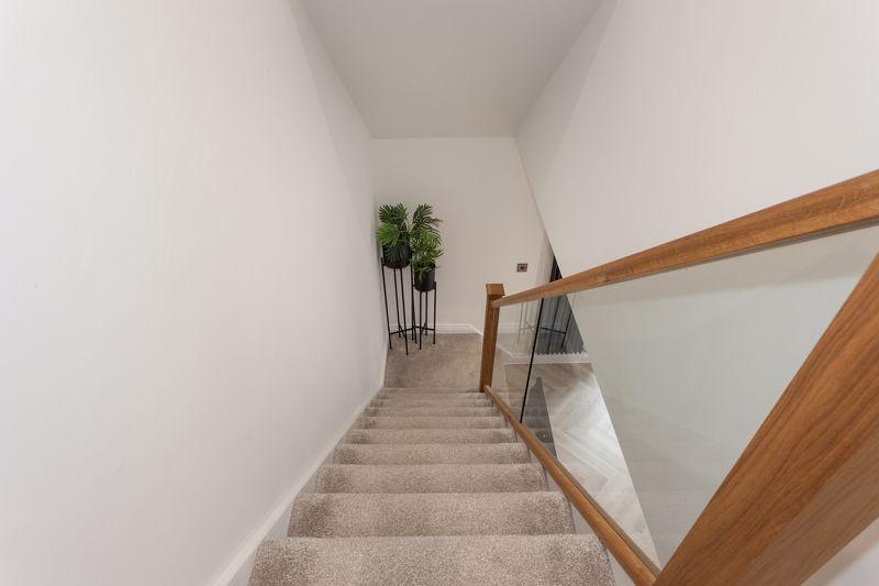 Stairs to first...