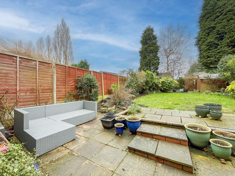 Rear garden