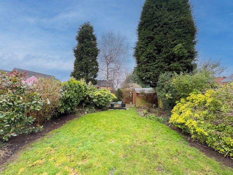 Rear garden