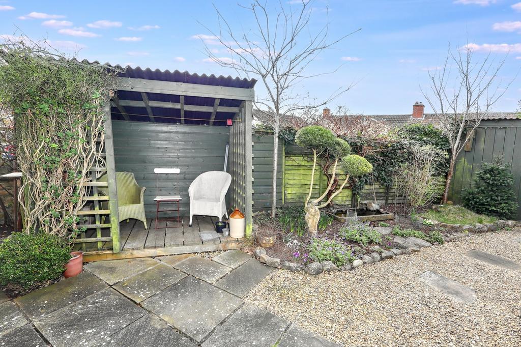 Rear garden