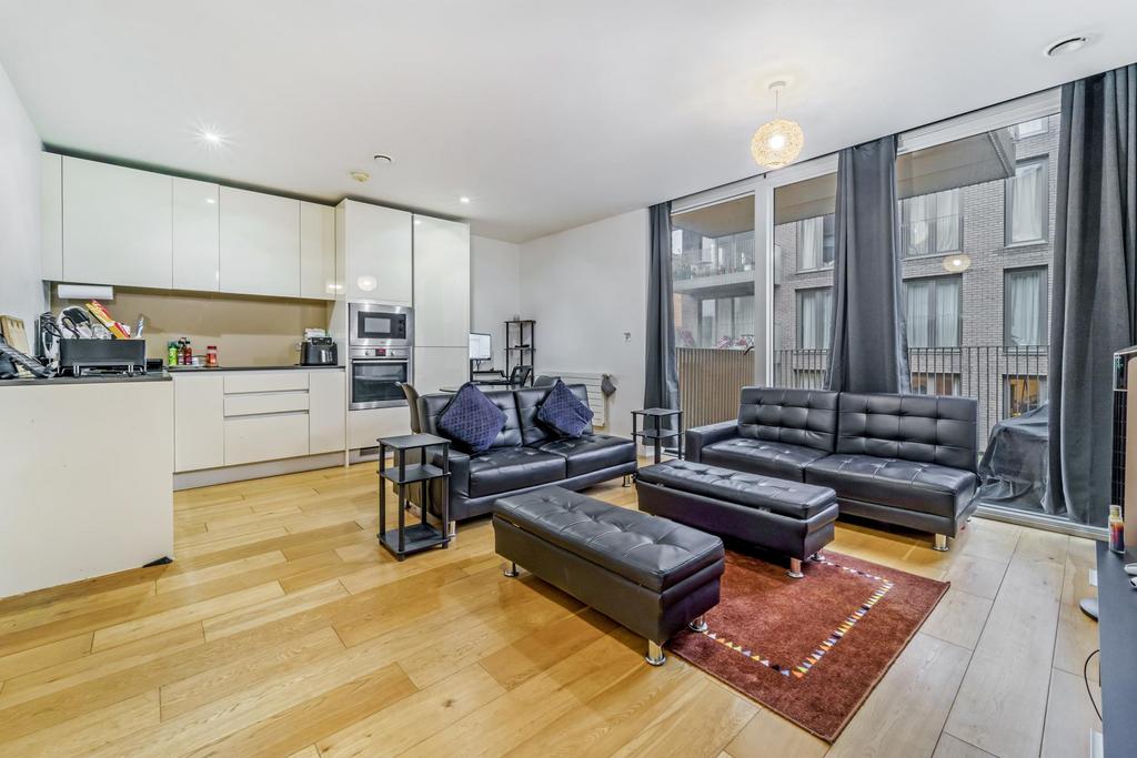 Open-plan living area, open plan living