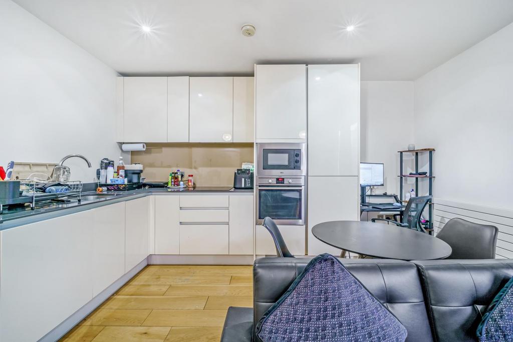 Open-plan living area