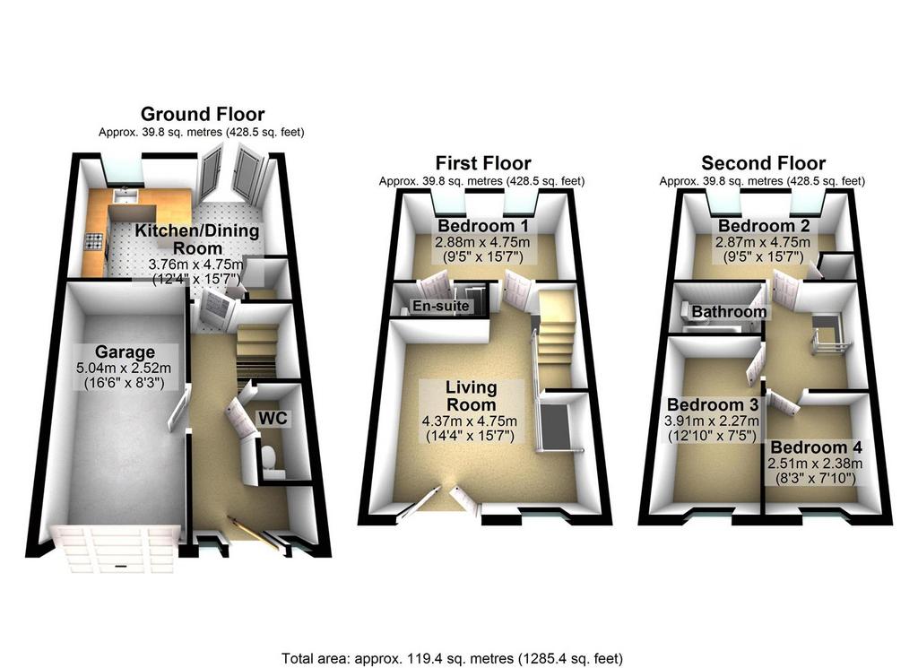 Martins Court, 3d