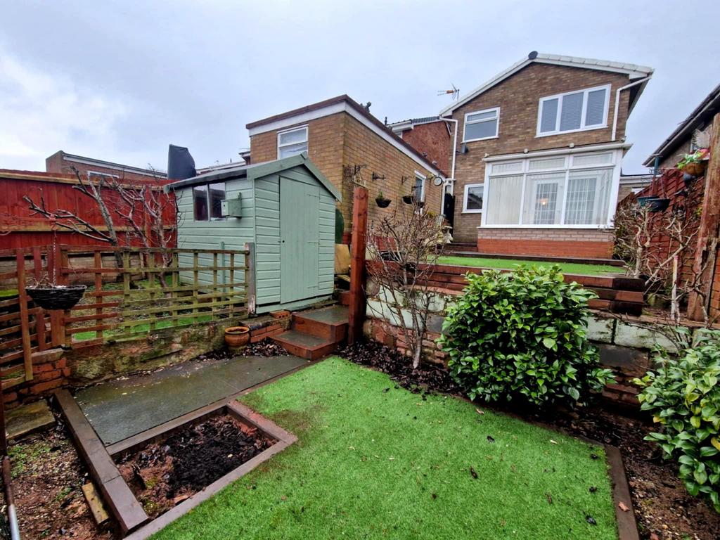 Rear garden