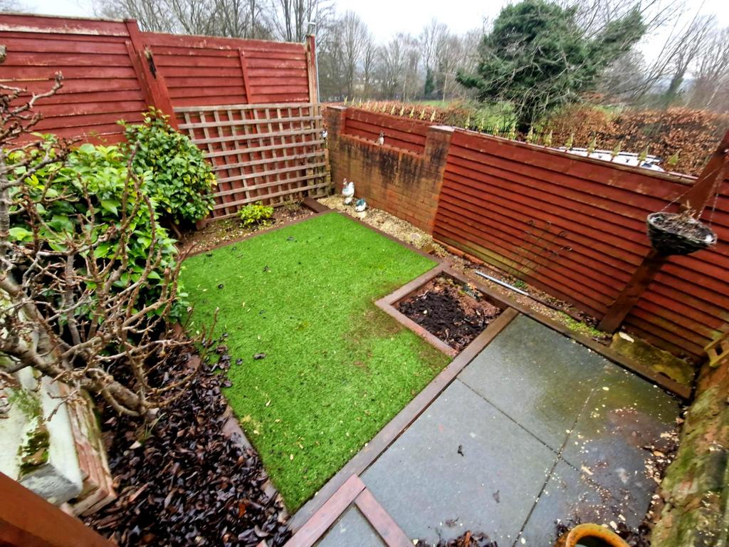 Rear garden