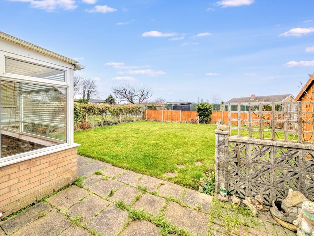 Rear garden
