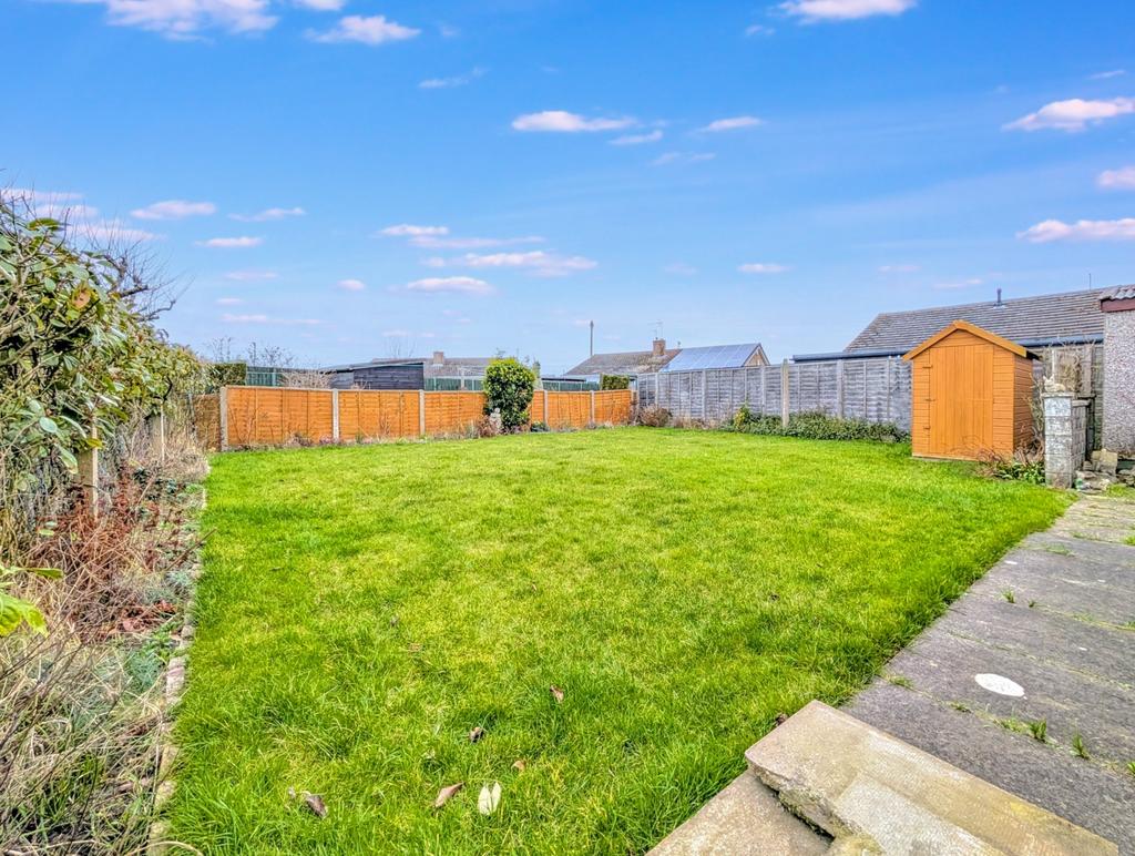 Rear garden