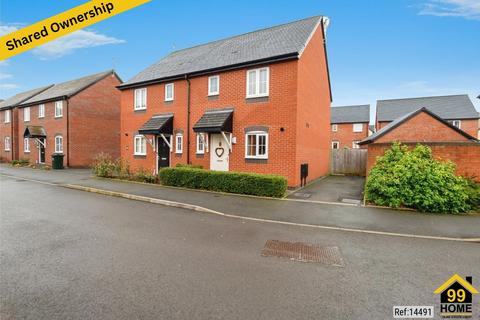 2 bedroom semi-detached house for sale, Wessex grove, Worcester, Worcestershire, WR5