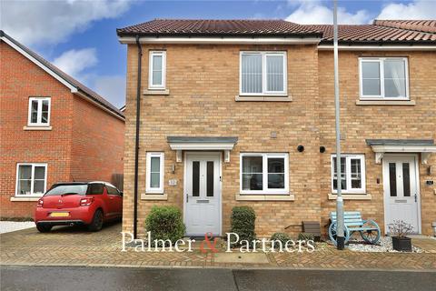 2 bedroom end of terrace house for sale, The Circle, Great Blakenham, Ipswich, Suffolk, IP6