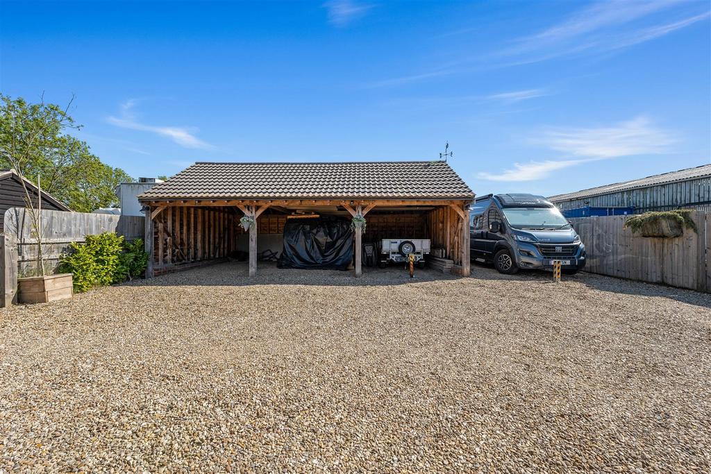 Triple car port