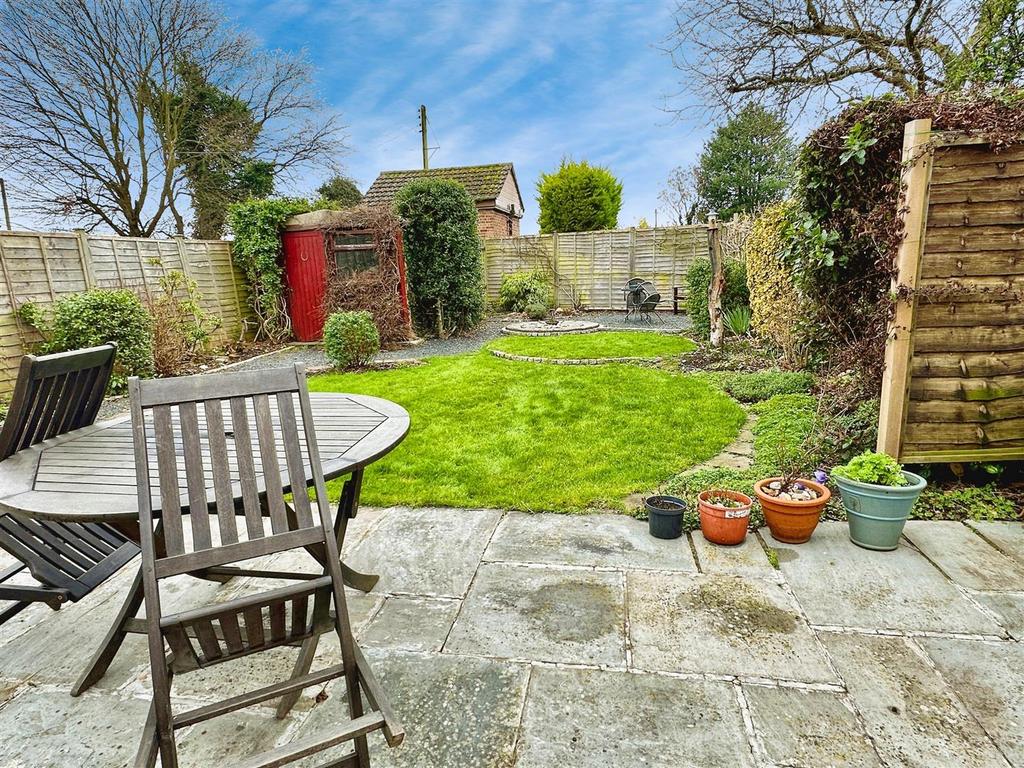 Rear garden