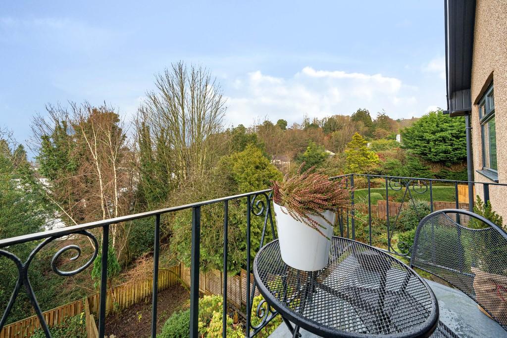 Balcony and view