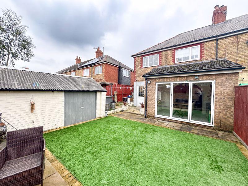 Rear garden