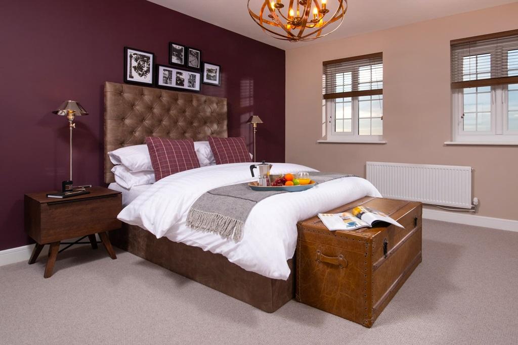 Second double bedroom with wardrobe space