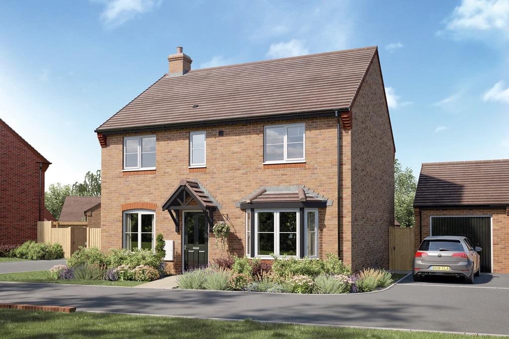 Artists impression of a Manford home